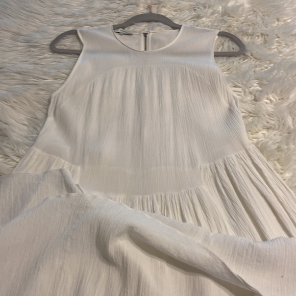 VINCE Dress Maxi size M white color length 50” bust 32” perfect for summer - Picture 16 of 16